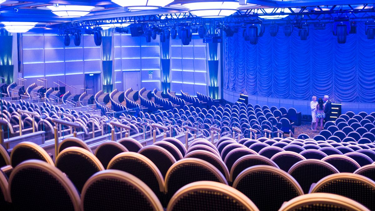 image of auditorium with empty seats